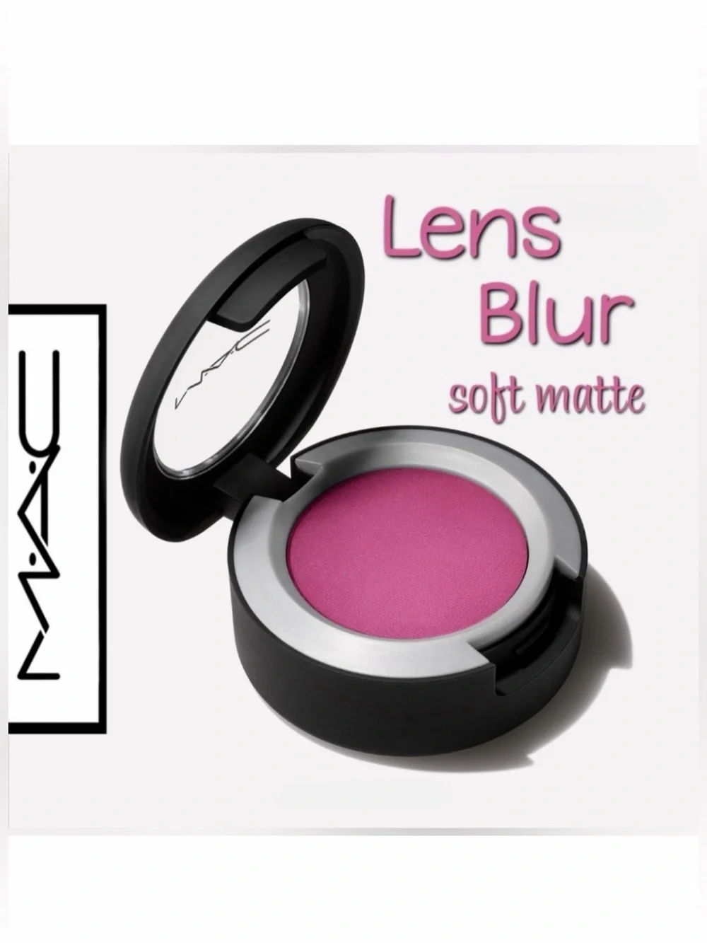 Mac Powder Kiss Soft Matte Eyeshadow Lens Blur Brand New in Box Authentic